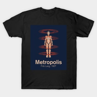 Metropolis, Fritz Lang,1927. Movie poster minimal T-Shirt